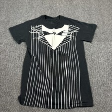 Disney Tim Burton s Nightmare Before Christmas Jack Skellington Tux T Shirt Sz S