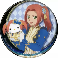Tales of Series x Sanrio Hello Kitty Eleanor Hume Can Badge 7.6cm Sega Ltd