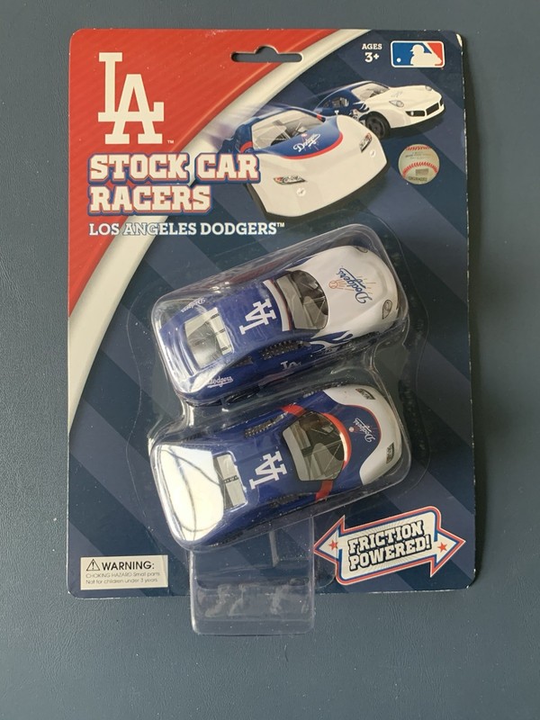 LA Dodger Stock Car Racers 2-pack (New-sealed)