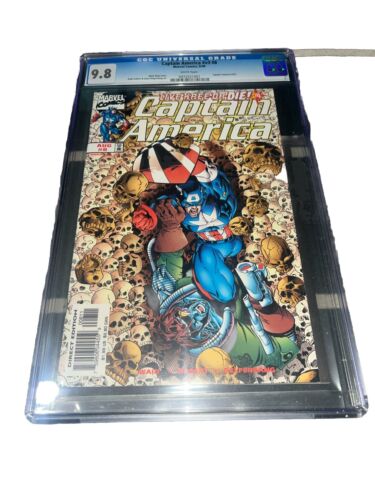 CAPTAIN AMERICA #8 MARVEL COMIC 1998 CGC 9.8 - Picture 5 of 8