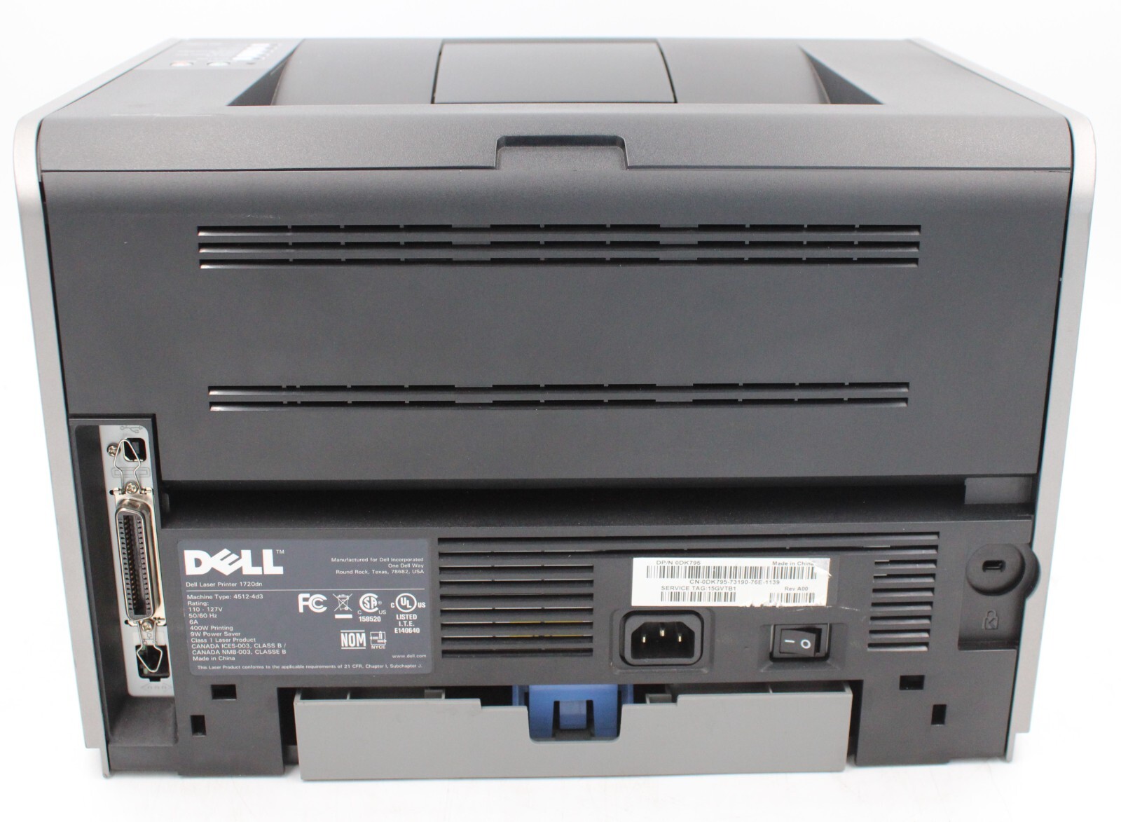 Dell 1720 Monochrome Network Laser Printer NO Toner Needs New Drum TESTED | eBay Dell 1720 Monochrome Network Laser Printer NO Toner Needs New Drum TESTED | eBay