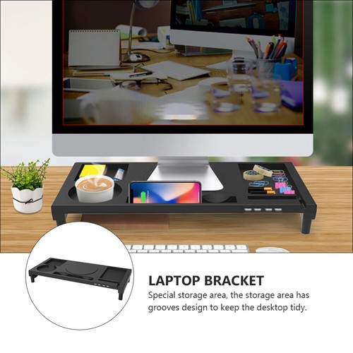 1 Pc Rotatable Multifunctional Laptop Monitor Heightening Bracket - Afbeelding 12 van 12