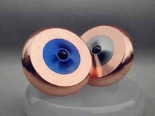 Titanium Copper Spinning Top EDC Top Spinner Mental Stress Relief Fidget