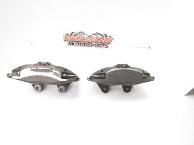 2 Used WILWOOD  4 Piston Superlite Brake Calipers  120-3193 UMP IMCA WISSOTA