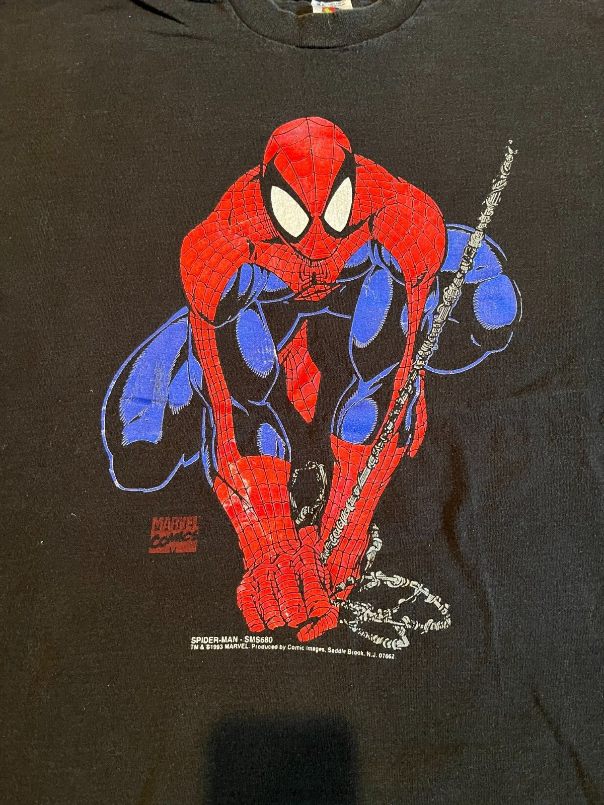 VINTAGE 1993 MARVEL COMICS T-SHIRT by COMIC IMAGES SP… - Gem