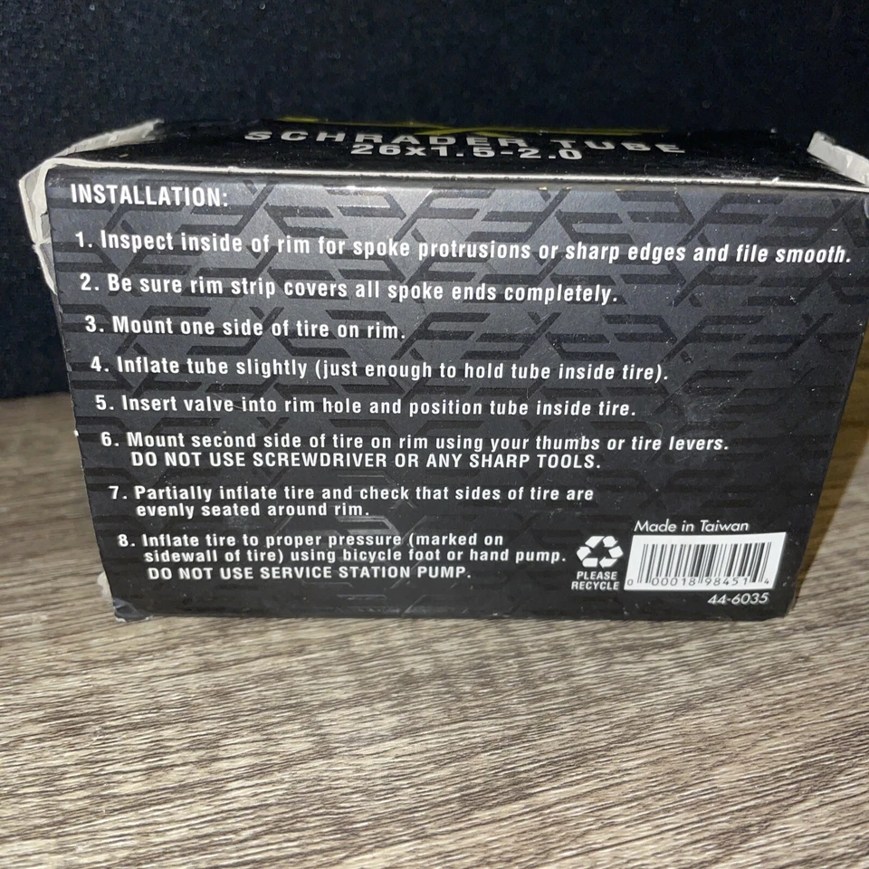 Forte 26" MTB Inner Tube (Schrader) - Image 2 of 3