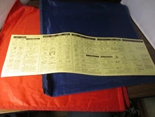 VINTAGE GTA 5-10-10 MINE CARD JUNE 1970 POCKET MANUAL