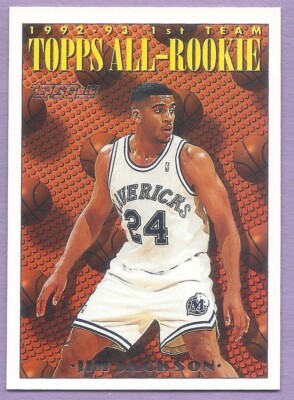 1993-94 Topps Gold Jim Jackson RC #150 All-Rookie Team Gold Parallel Set