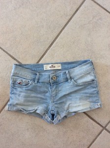 denim shorts hollister