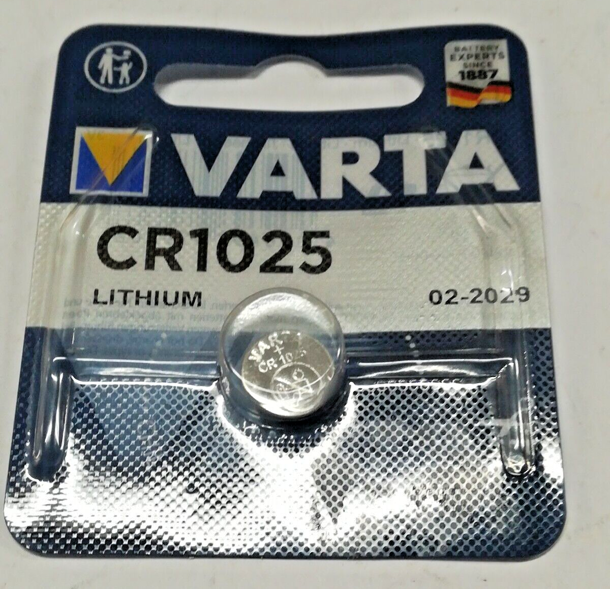VARTA CR1025 3V Batteria a Bottone Monouso