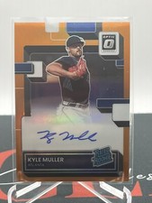 SP 103/125 2022 Kyle Muller Panini Donruss Optic Auto RC Gold Braves #RRS-KM