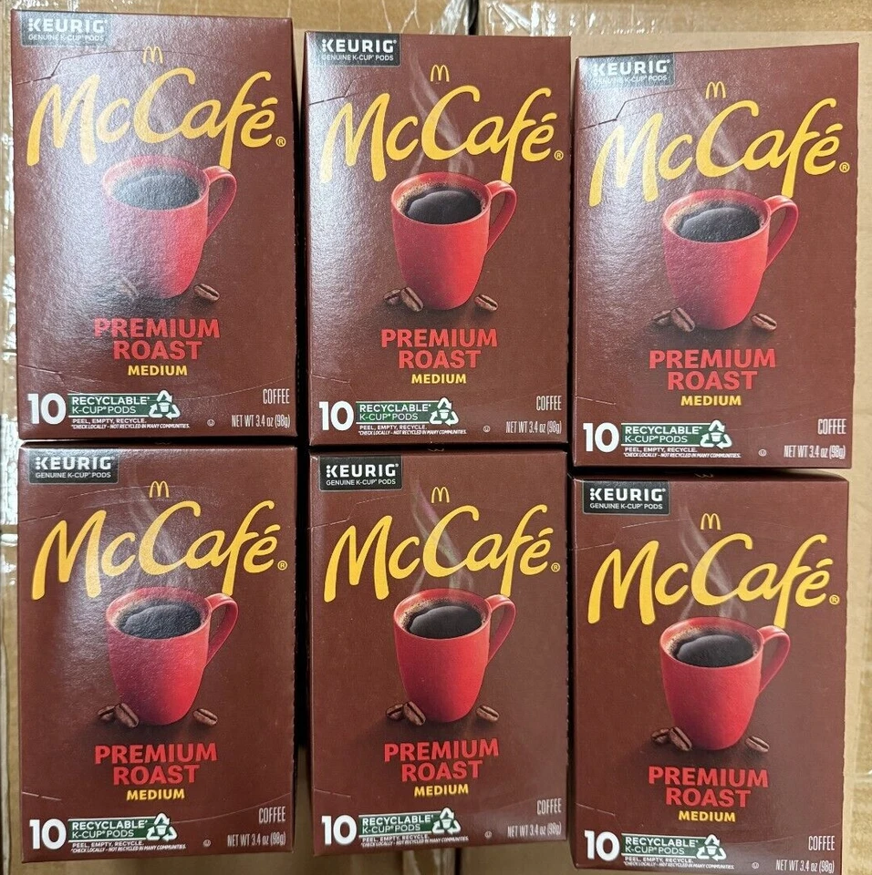 McCafe Premium Roast Medium 60 Ct K-Cup Each BB Read Description