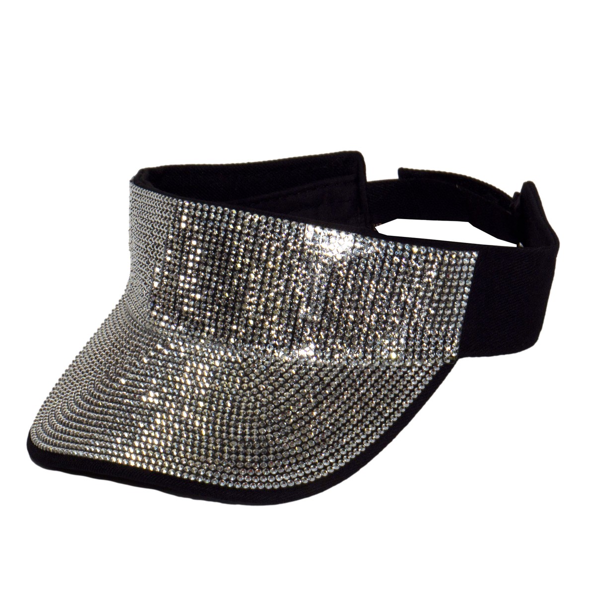 Bebe Vintage visor black  Rhinestone Embellished BEBE WOMEN main image 3