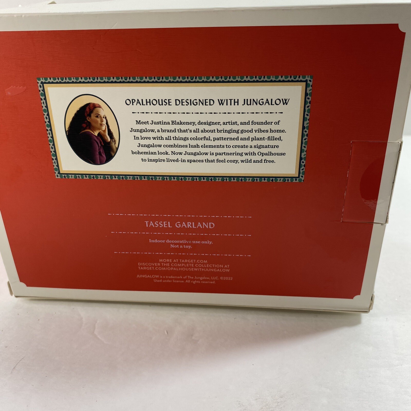 Target Opalhouse Jungalow Tassel Garland 6 Feet Gold Stars NEW Fun