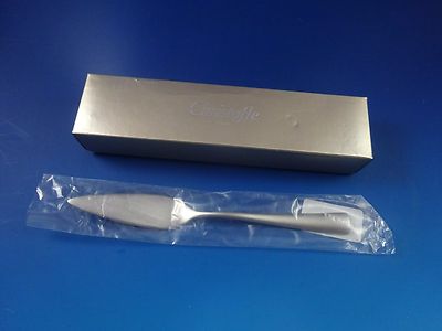 New Christofle Stainless Steel Elementaire Matte Fish Knife  #7741
