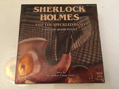 Sherlock Holmes s A Mystery Puzzle, 1000 Teile. Be puzzled.  