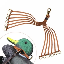 Leather Duck Carrier Strap Birds Hanger Pigeon Geese Holder Game Sling