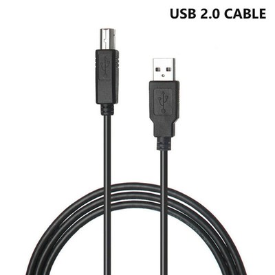 6ft USB Cable Cord Lead Wire Line Plug for HP Color LaserJet Pro M255dw Printer