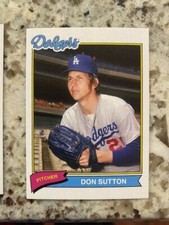2020 TOPPS X SUPER 70s SPORTS BASE CARD LOS ANGELES DODGERS DON SUTTON #59