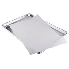 Bleached White Parchment Paper Baking Sheets Pan Liner 12x16 100 Pack