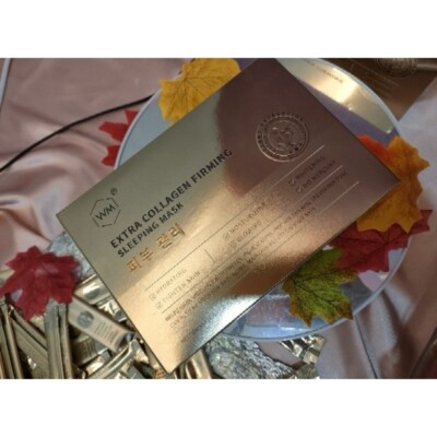1 BOX of 100 packets WM Extra Collagen Sleeping Mask Brightening FREE SHIPPING