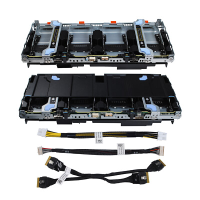 DELL POWEREDGE R740 R740XD 4 X 2.5'' HDD EXPANSION BACKPLANE BAY MFMV5+CABLE