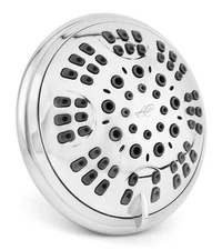 6 Function Luxury Shower Head (Aqua Elegante) - Chrome - 2.5 GPM