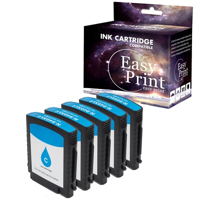 5PK HP940 5C Ink Cartridge InkJet Pro 8000-A809a Pro 8000-A809n Printers