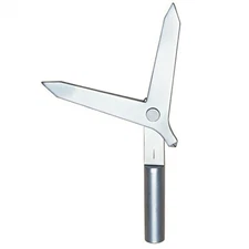 Round Bar Center Finder Accurate Tool for Milling Machine Lathe 3/8" Shank