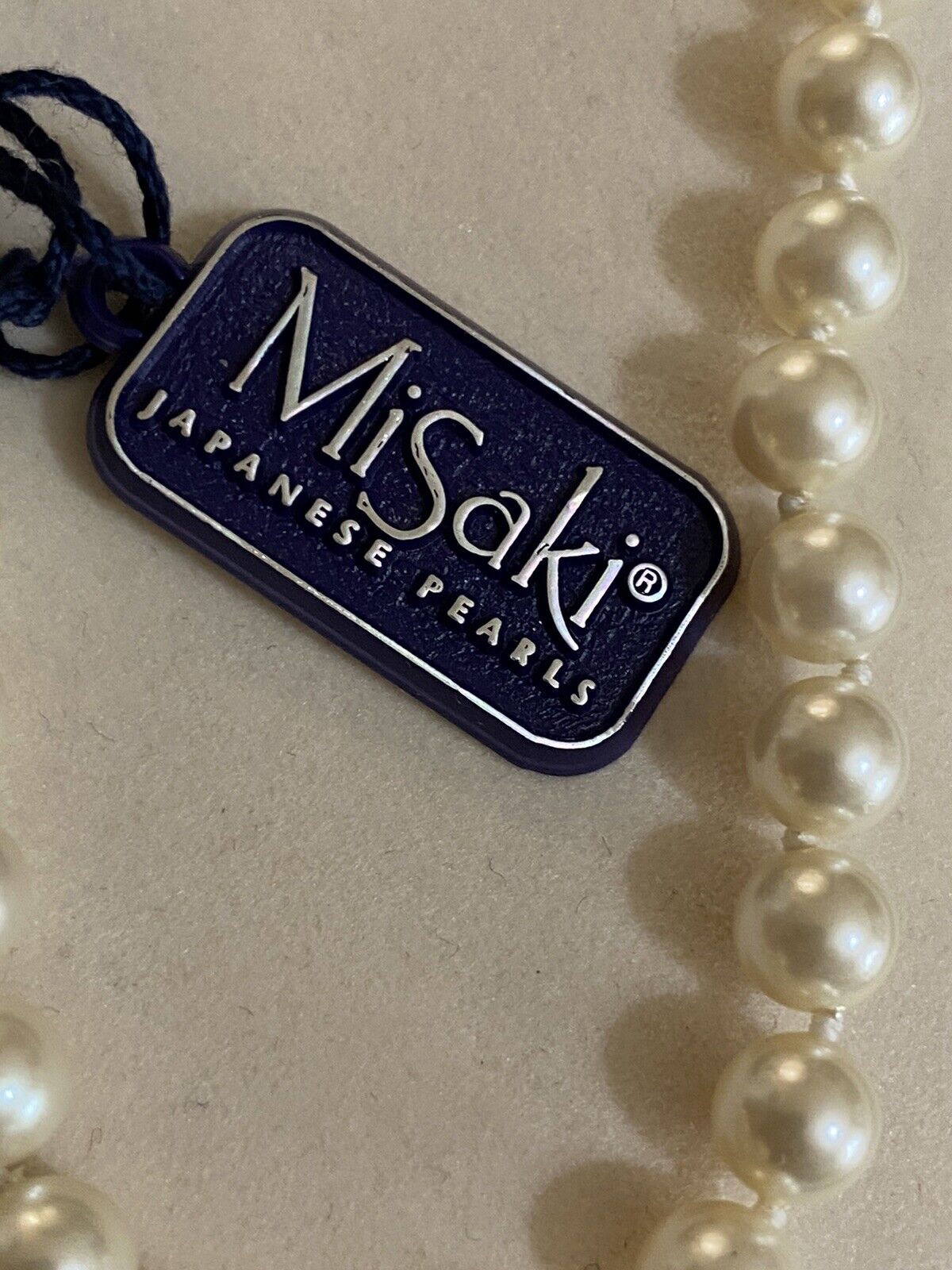 Beautiful Genuine Misaki Japanese Pearls Necklace, New & Boxed | eBay