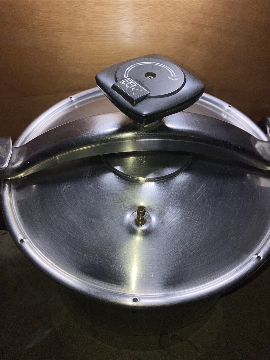Cocotte-minute SEB Super Cocotte 8L Inox – Vintage France – Fonctionne