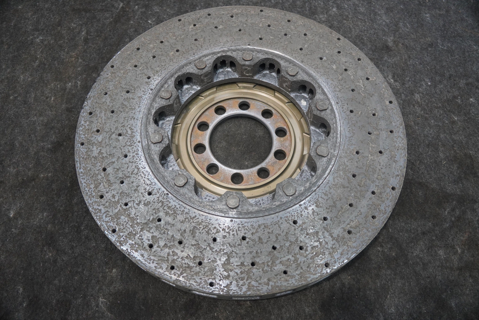 Front Disc Brake Rotor Brembo Carbon Ceramic 340550 Ferrari 488 Challenge 2018