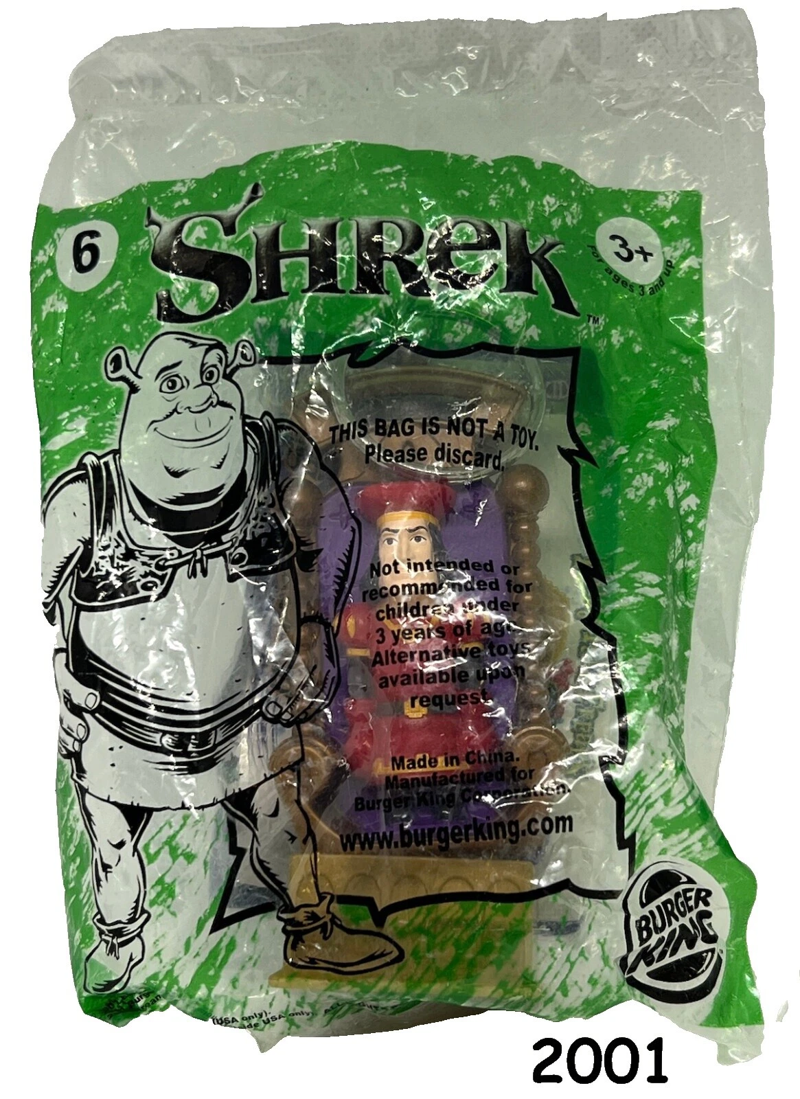Las primas de comida rápida DreamWorks Shrek