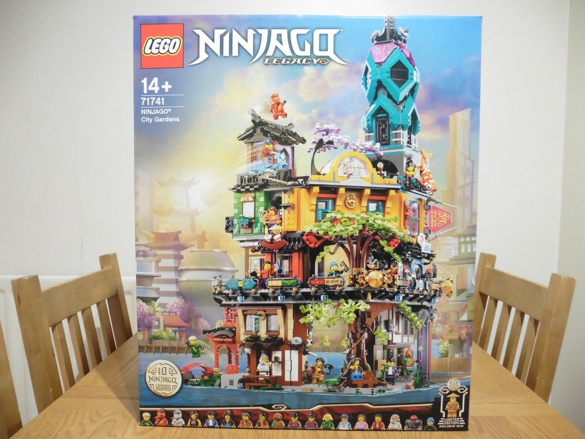 10th Anniversary Ninjago 14 Sets LEGO 71741 NINJAGO City Gardens