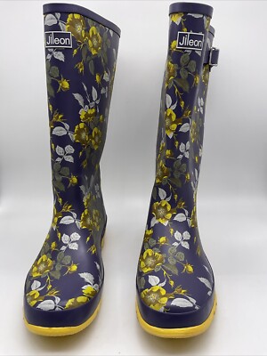 Jileon Rainboots Rain Boots Wide Calf Jileon Wide Calf Wellie