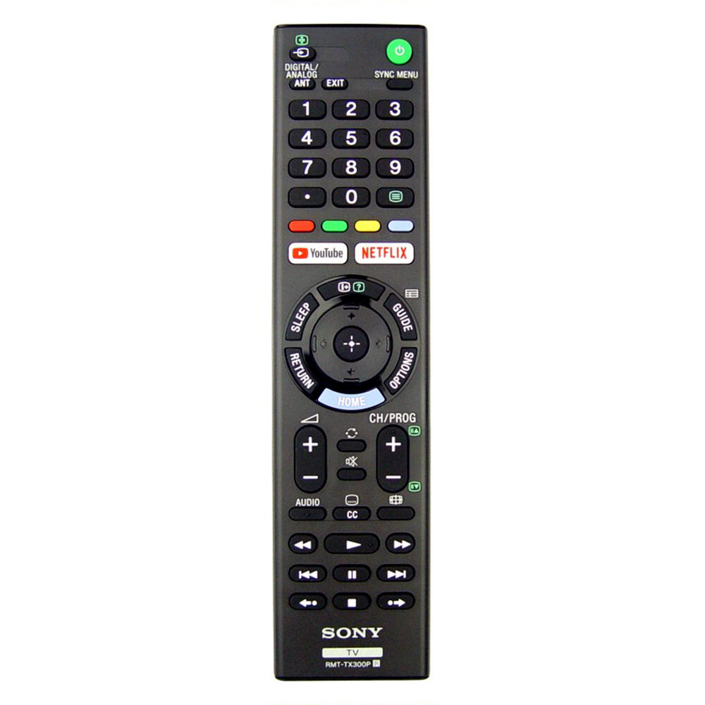 New Sony RMT-TX300P Remote Control For XBR-65X900E & Other LCD TVs - 433MHz
