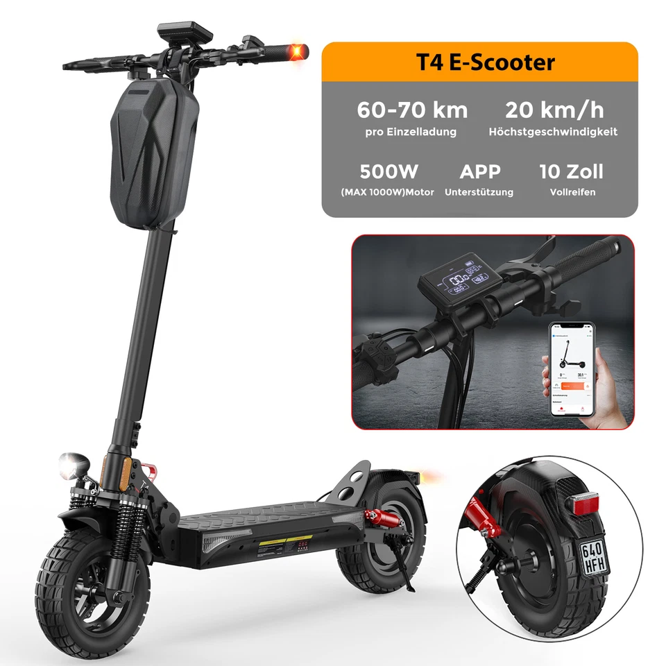 E-Scooter Mit Straßenzulassung Offroad Elektro Scooter Blinker Bis 70K