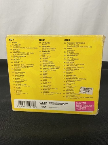 Drum & Bass Arena 3 CD Set 2004 Mixed By Randall 50 Tracks Warner Dance Rare - Picture 2 of 12