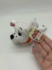 Mattel Star Bean 101 Dalmatians Freckles Plush Dog Stuffed Animal Toy 1B
