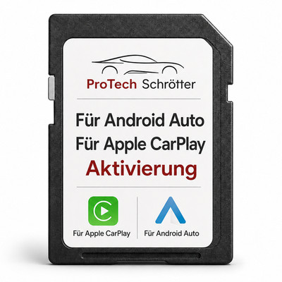   APP-CONNECT Freischaltung für APPLE CARPLAY & ANDROID AUTO SD-Karte | MIB2  