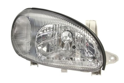 Scheinwerfer R (h4, elektrisch, ohne motor, grau) für DAEWOO LANOS 01.97-12.08