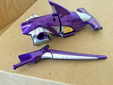 Power Rangers Wild Force Hammer Head Purple Shark Zord with Tail Bandai01 V.VGC