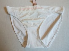 NWT Victoria's Secret Seamless Bikini Panty M White