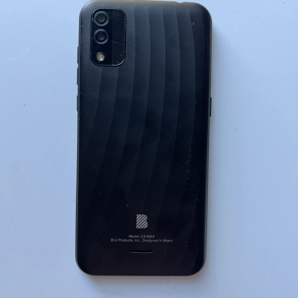 BLU C5 MAX 16 GB Black (GSM Unlocked) Android Smartphone 5.7" Screen - Brand New - Image 4 of 4