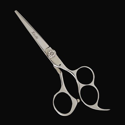 Kashi CB-108E Japanese 6.5'' Cobalt Steel Hair Cutting 3 Ring Shears / Scissors