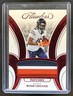 2025 Panini Flawless Rome Odunze Patches Ruby #/15 Bears