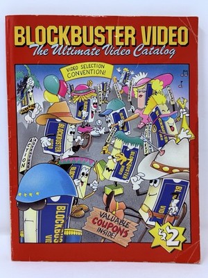 1989 Blockbuster Video The Ultimate Video Catalog Video Selection Convention