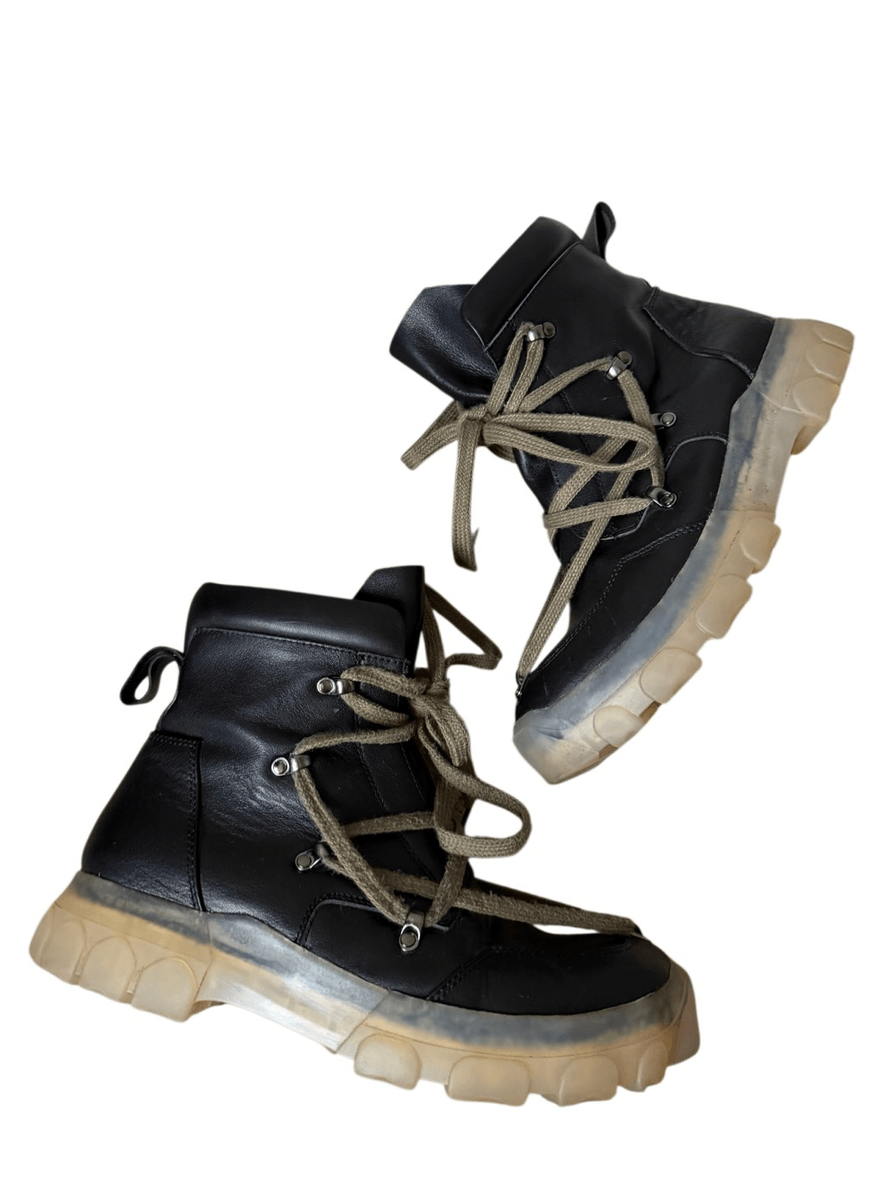 Rick Owens Pentagram Tractor Boots Rick Owens × Rick Owens Drkshdw