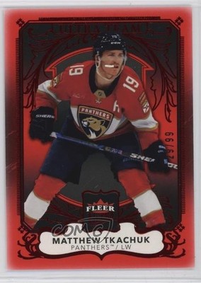 2025-26 Upper Deck Fleer Ultra Team Red 29/99 Matthew Tkachuk #15of20 0ba9