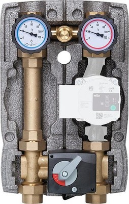 Evenes Heizkreisset Easyflow DN25 R1 m. Isolierung 4-Wege-M.